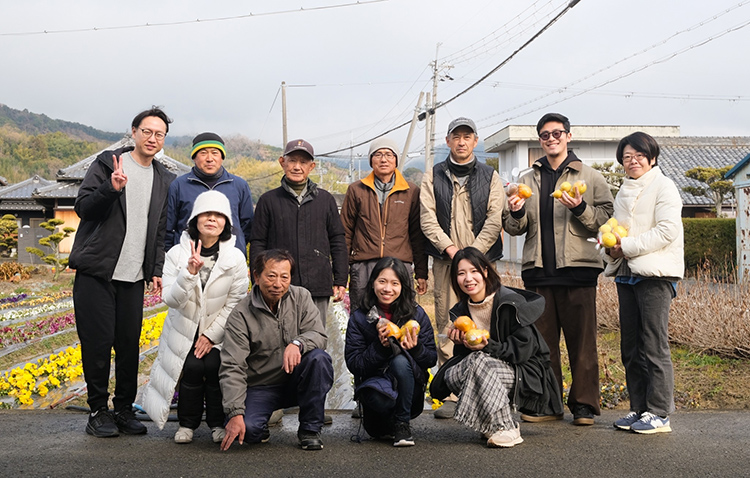長畑さんを動かすきっかけとなった紀の川市での農村暮らし体験